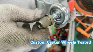 Custom Caster Wheels Tested