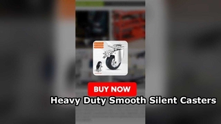 Heavy Duty TPR Casters Smooth Silent Mobility