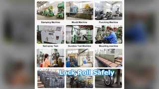 Medical Caster Wheel Central Lock Floor Friendly