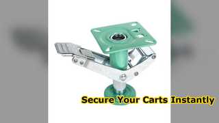 Heavy Duty Japanese Style Floor Lock for Caster Wheels