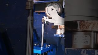 Caster wheel braking test. #hardware #castorwheels #casterwheels