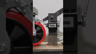 Braking test for caster wheel #castorwheels #casterwheels #madeinchina